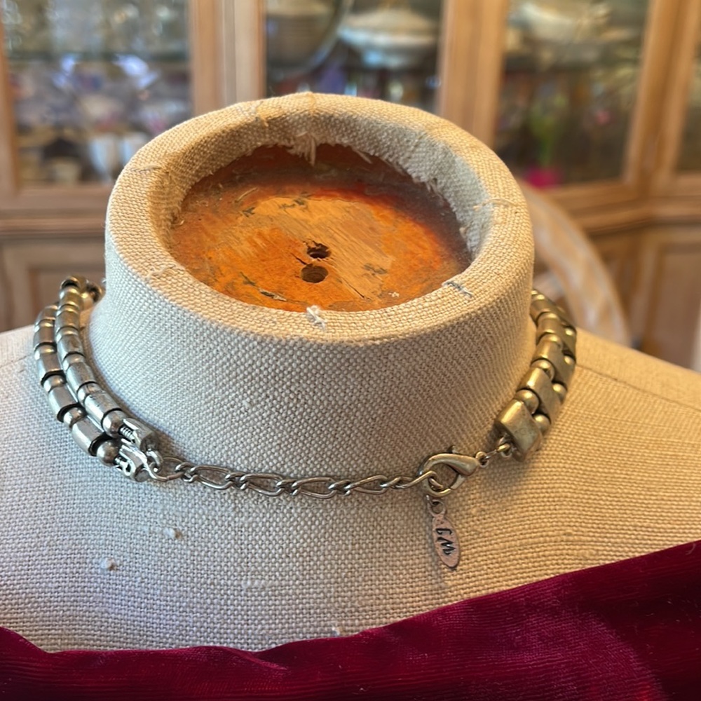 🌺 BOUTIQUE; STUNNING “Steampunk meets Crystal Goddess” Necklace by Designer CM! - Picture 4 of 9